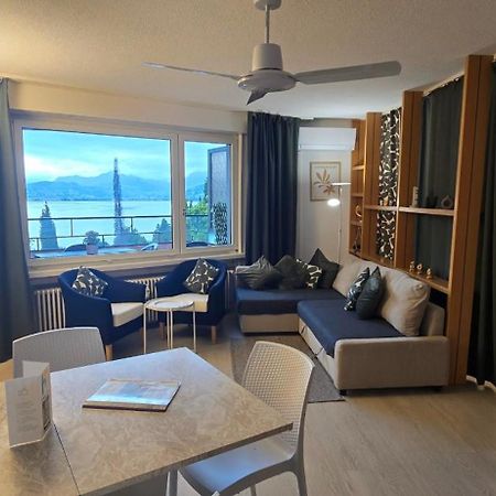 Ginestra Apartment Bissone Esterno foto