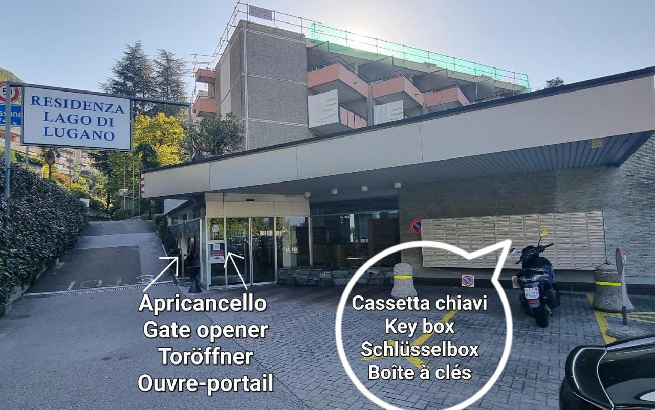 Ginestra Apartment Bissone Camera foto
