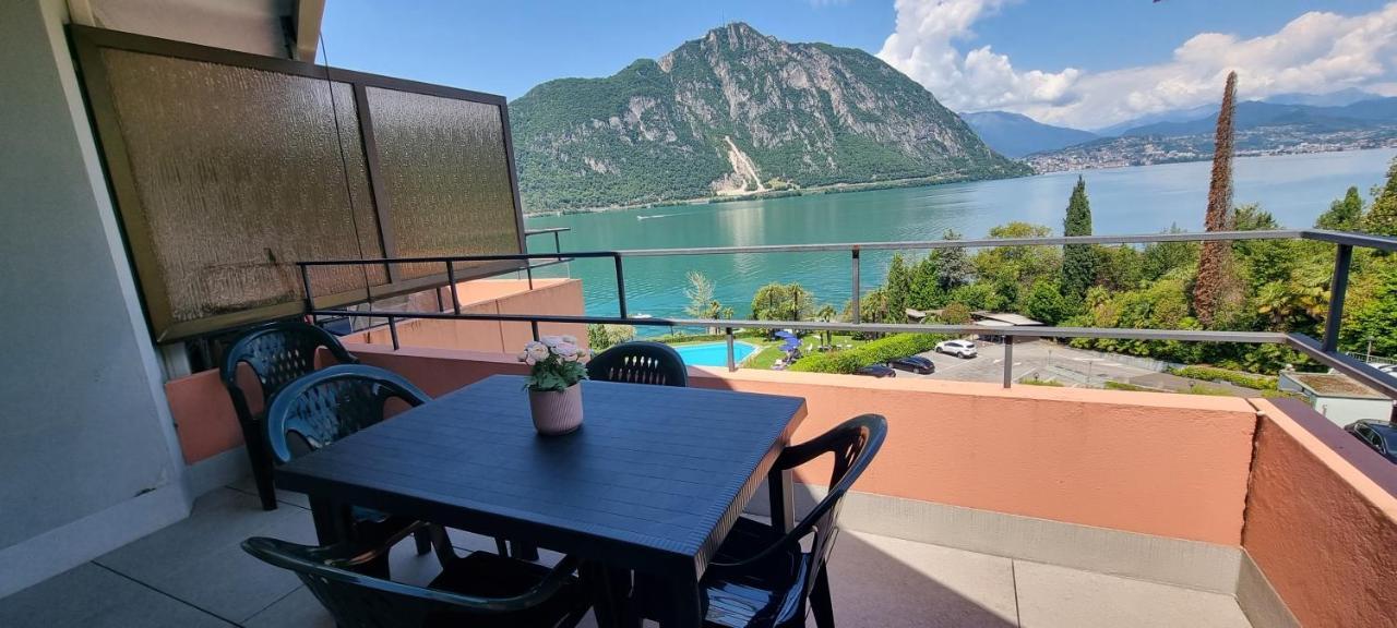 Ginestra Apartment Bissone Esterno foto