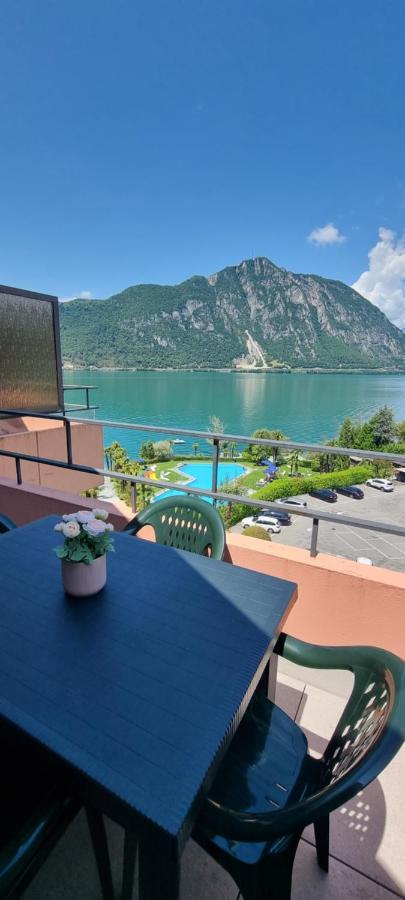 Ginestra Apartment Bissone Esterno foto