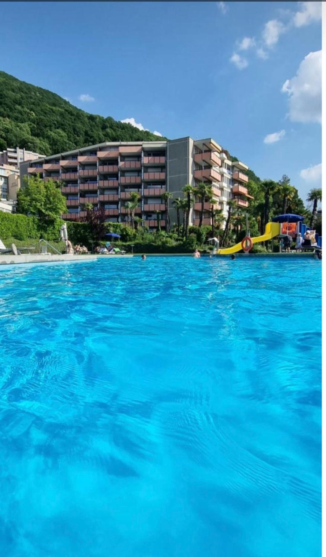 Ginestra Apartment Bissone Esterno foto