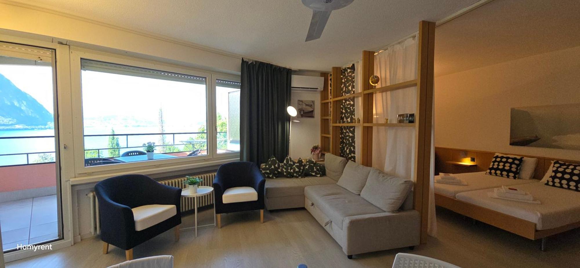 Ginestra Apartment Bissone Esterno foto
