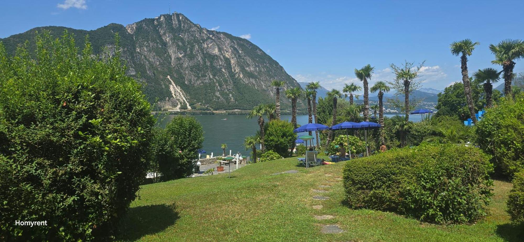 Ginestra Apartment Bissone Esterno foto